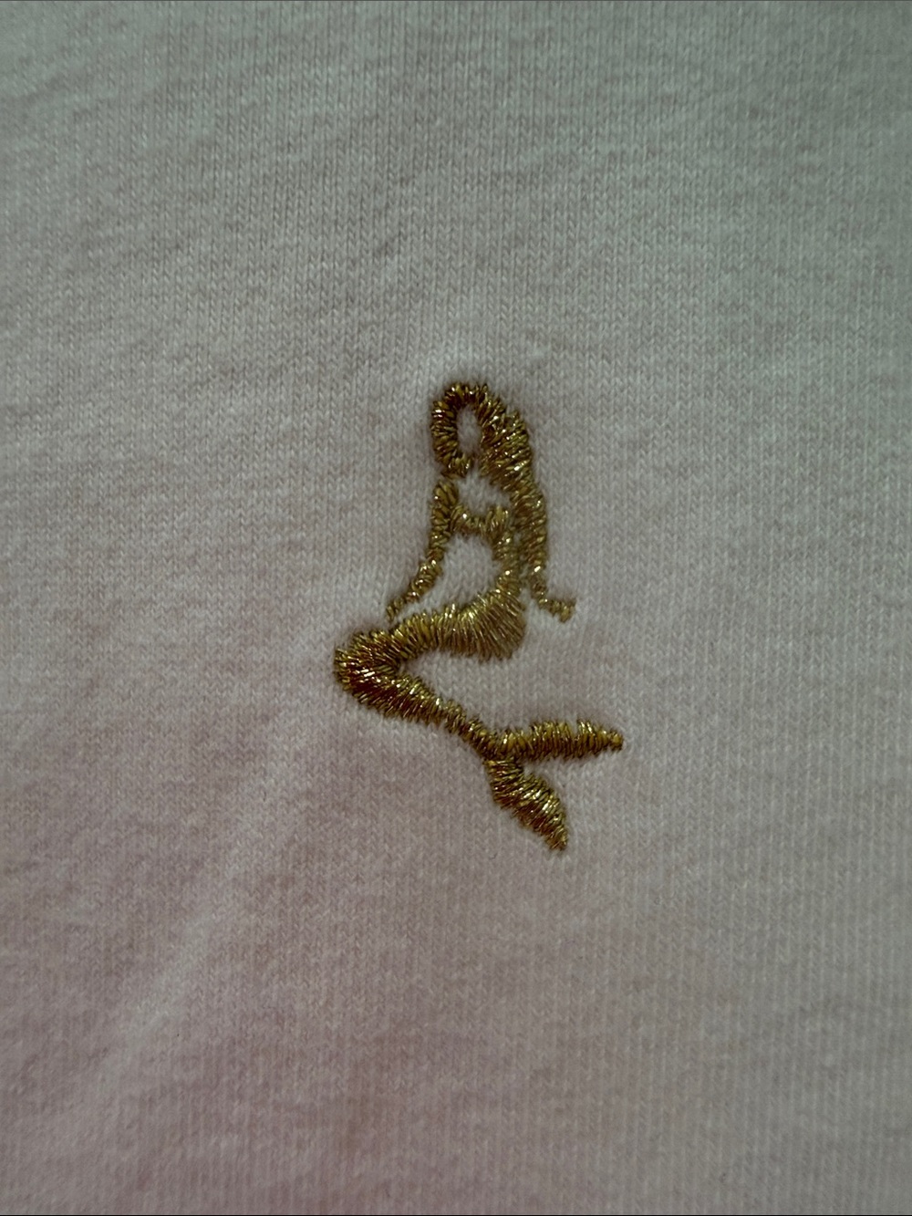 Lilly Pulitzer Mermaid embroidery Resort White Kingsley Pullon Sweatshirt XL - Picture 3 of 4